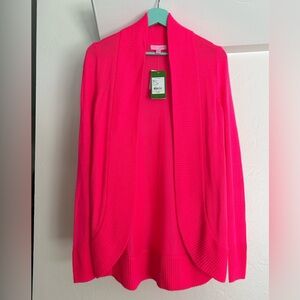 Lilly Pulitzer 🌴💖 Amalie Cardigan NWT Dragonfruit Sz Small